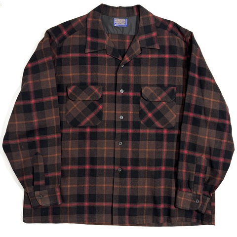 60s PENDLETON "XXL" WOOL SHIRT.