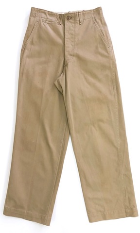 40s U.S.A.A.F.？ MILITARY CHINO TROUSERS.