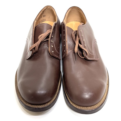 50s U.S.ARMY "8E" DEAD STOCK MILITARY SERVICE SHOES.