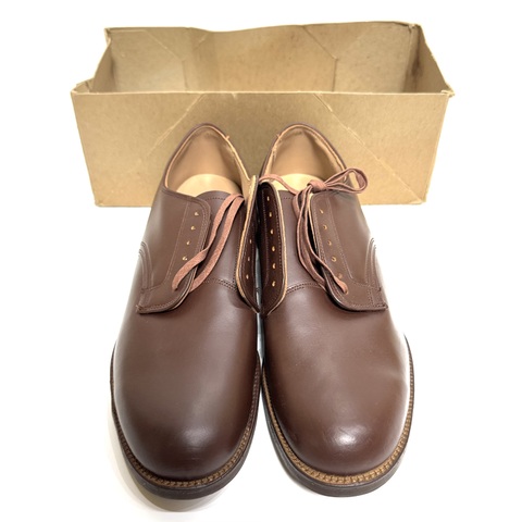50s U.S.ARMY "10D" DEAD STOCK MILITARY SERVICE SHOES.