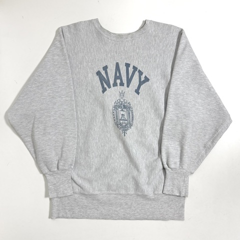 90s CHAMPION "U.S.N.A." MILITARY REVERSE WEAVE.