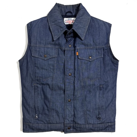 70s~ Levi's SKI LEVI'S DENIM DOWN VEST.