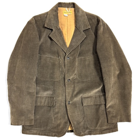 60s SWEET-ORR "NON WASH" CORDUROY WORK JACKET.