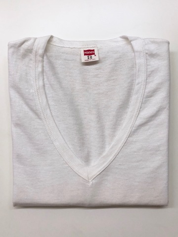 80s HANES DEAD STOCK BLANK Tee.