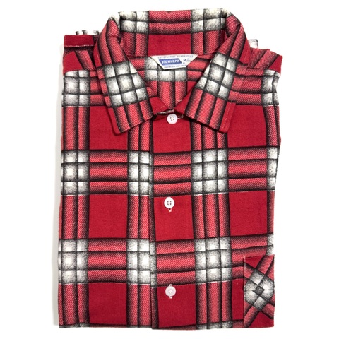 60s BIG MURPH DEAD STOCK PRINT FLANNEL SHIRT.
