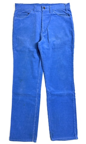 90s Levi's 519-1515 "LIGHT BLUE" CORDUROY PANTS.