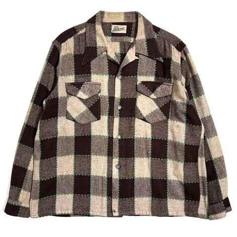 40s~ RELIANCE WOOL SHIRT.