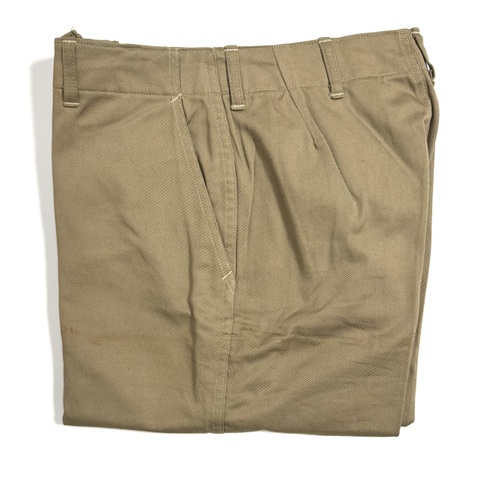 40s U.S.M.C. DEAD STOCK MILITARY CHINO TROUSERS.