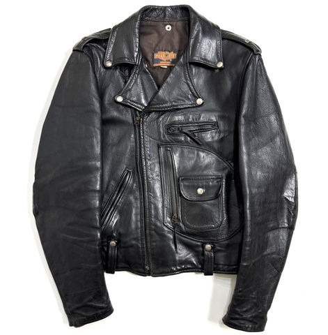 50s ALL STATE HORSE HIDE W-RIDERS JACKET.