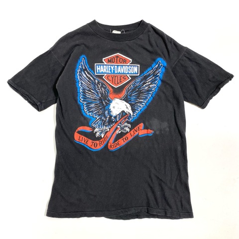 80s HARLEY DAVIDSON BIKER Tee.
