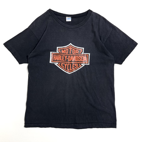 70s CHAMPION×HARLEY DAVIDSON BIKER Tee.