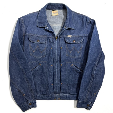 60s WRANGLER 24MJZ DENIM JACKET.