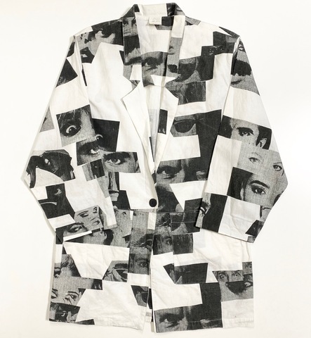 80s JIMMY'Z PRINT COTTON JACKET.