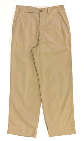 40s U.S.ARMY CHINO TROUSERS.