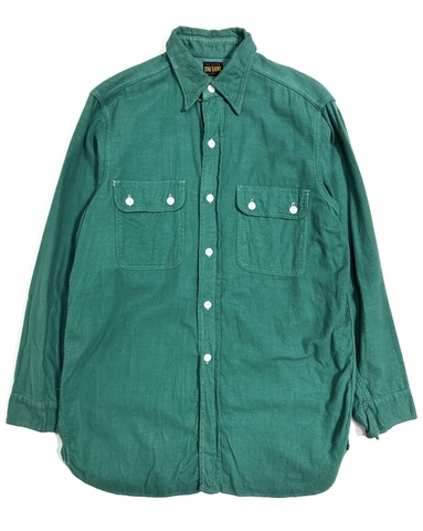 50s BIG YANK HEAVY FLANNEL SHIRT.