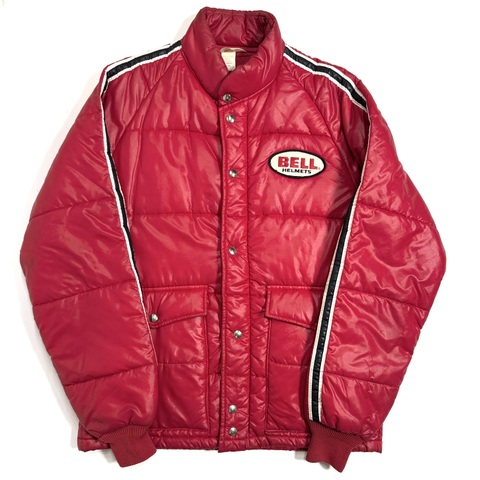70s BELL HELMET OFFICIAL RACING JACKET.