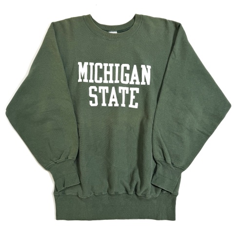 90s CHAMPION "MICHIGAN STATE" REVERSE WEAVE.