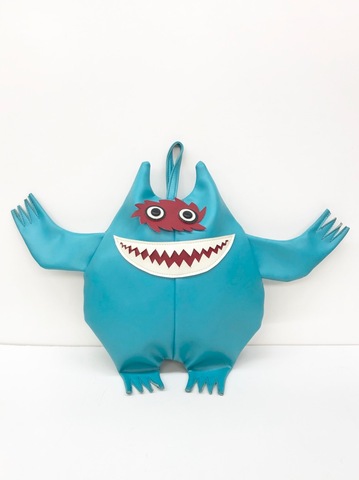 60s Naugahyde. NAUGA MONSTER BAG.