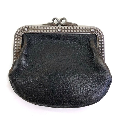 40s~ LEATHER COIN PURSE.