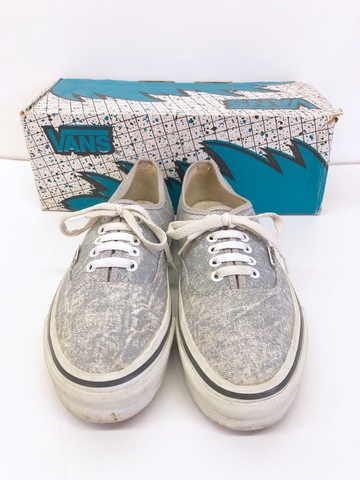80s VANS AUTHENTIC LACE DECK SHOES.