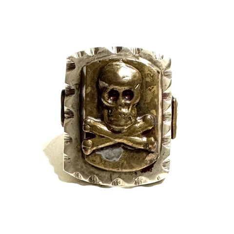 50s "SKULL" MEXICO RING.