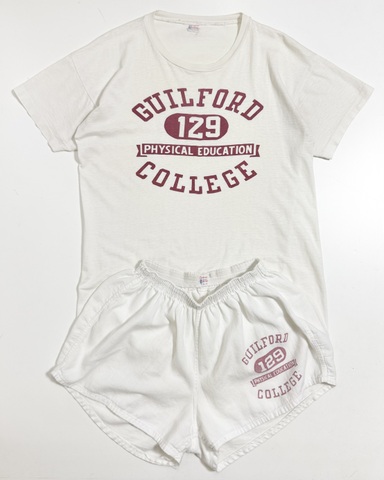 50s CHAMPION COLLEGE Tee.&GYM SHORTS.