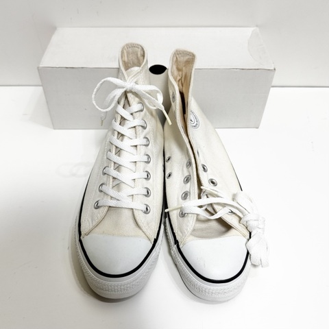 90s ANACONDA SPORTS DEAD STOCK CANVAS SNEAKER "WHITE"