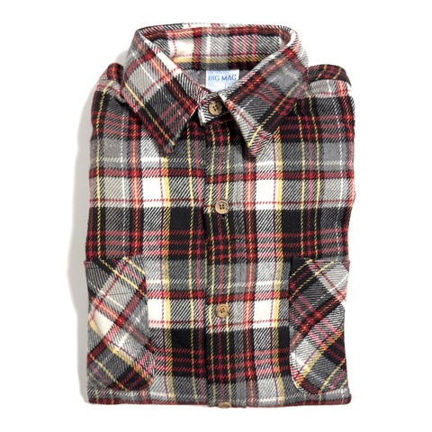 ①70s~ BIG MAC DEAD STOCK HEAVY FLANNEL SHIRT.