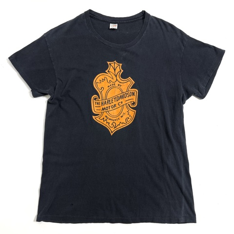 80s HARLEY DAVIDSON  "CLASSIC LOGO" BIKER Tee.