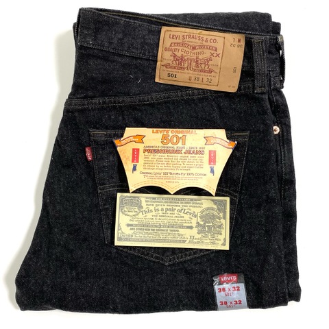 90s Levi's DEAD STOCK 501-0658 DENIM PANTS.