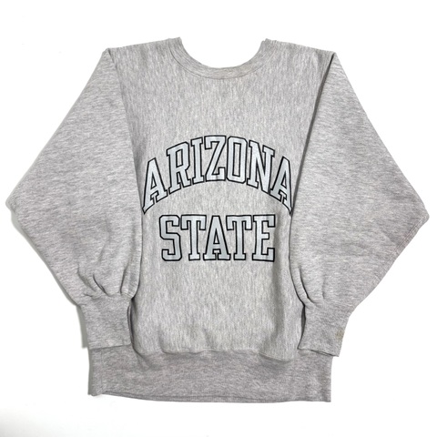 80s CHAMPION "ARIZONA STATE" PINK HEATHER REVERSE WEAVE.