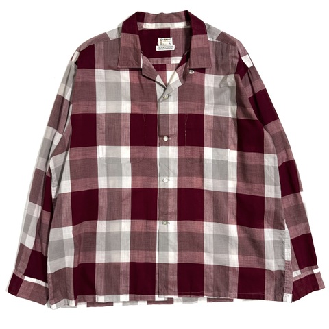 60s~ TOWNCRAFT OPEN SHIRT.