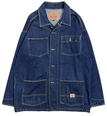 90s STUSSY DENIM COVERALL