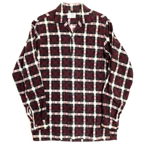 60s TOWNCRAFT PRINTNEL SHIRT.