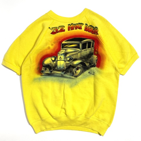 70s NON WASH? ALL HAND AIRBRUSH SWEAT.