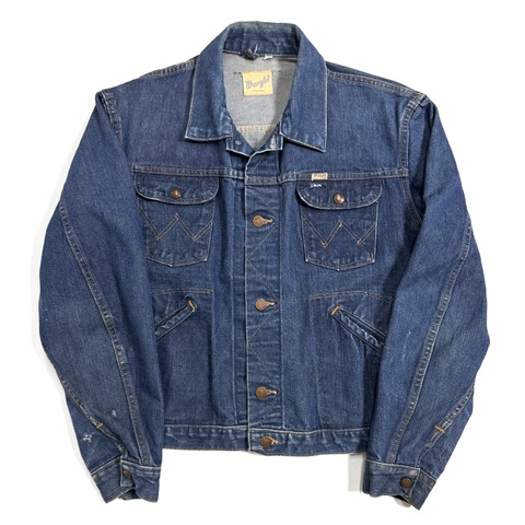 60s WRANGLER 124MJ DENIM JACKET.