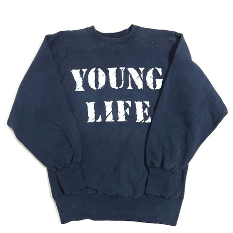90s CHAMPION. REVERSE WEAVE. "YOUNG LIFE"