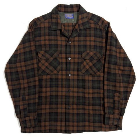60s~ PENDLETON WOOL SHIRT.
