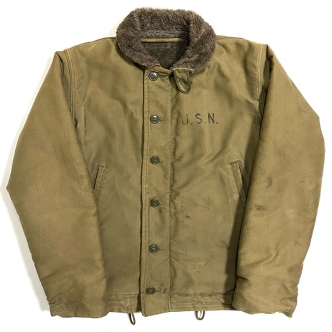 40s U.S.NAVY N-1 DECK JACKET.