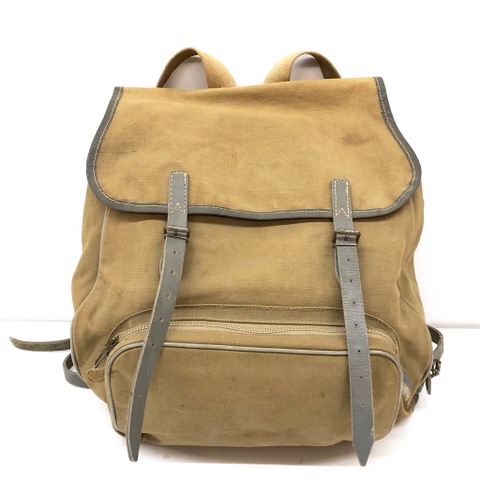 ~50s MILLET CANVAS BACKPACK.