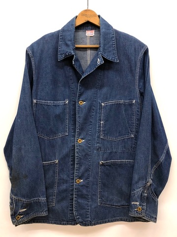40s FREE LAND DENIM COVERALL.