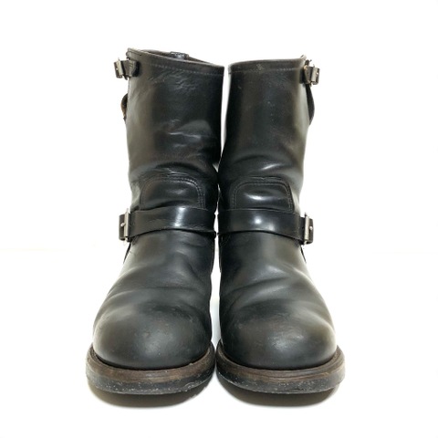 ①90s RED WING. PT91.2268 ENGINEER BOOTS.