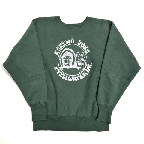 90s CHAMPION "ESKIMO JOE'S" REVERSE WEAVE.