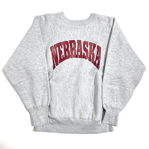 80s CHAMPION "NEBRASKA" REVERSE WEAVE.