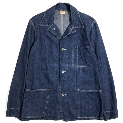 40s~ FREE LAND  DENIM COVERALL.