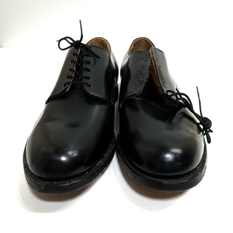 70s U.S.NAVY. MILITARY SERVICE SHOES."DEAD-STOCK"