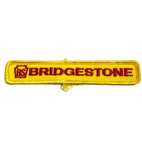OLD "BRIDGESTONE" PATCH.