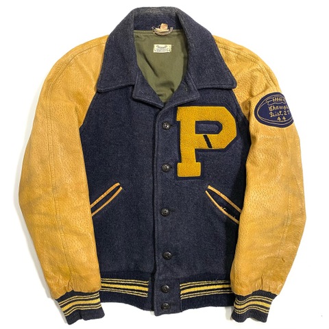 40s THE W.A. HOLT COMPANY INC. VARSITY JACKET.
