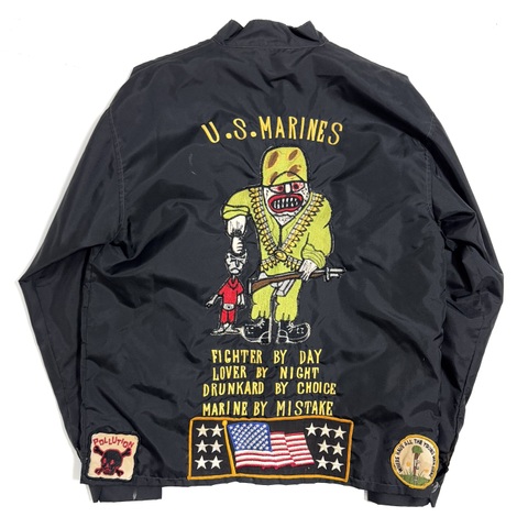 70s U.S.M.C. TOUR JACKET.