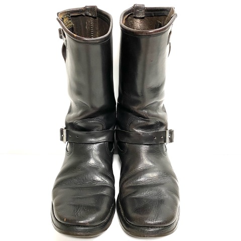 50s CHIPPEWA HORSE HIDE ENGINEER BOOTS.